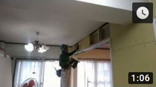 石膏ボード 壁完成